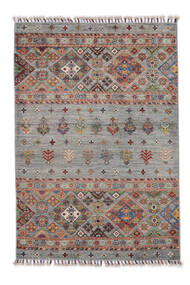 Shabargan Rug 88X128 Brown/Dark Grey Wool, Afghanistan Carpetvista