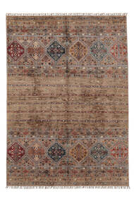 Shabargan Rug 173X244 Brown/Black Wool, Afghanistan Carpetvista
