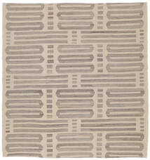 絨毯 キリム モダン 258X272 正方形 オレンジ/ベージュ 大きな (ウール, アフガニスタン)