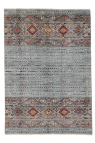 Shabargan Rug 170X243 Dark Grey/Brown Wool, Afghanistan Carpetvista
