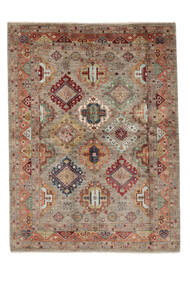 Tappeto Shabargan 174X233 Marrone/Rosso Scuro (Lana, Afghanistan)