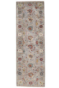 絨毯 オリエンタル Ziegler Ariana 83X250 廊下 カーペット 茶色/ダークグレー (ウール, アフガニスタン)