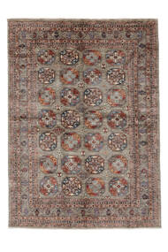 絨毯 Shabargan 178X251 茶色/ブラック (ウール, アフガニスタン)