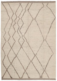 Tapete Contemporary Design 313X409 Bege/Laranja Grande (Lã, Afeganistão)