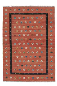 Kelim Nimbaft Teppich 212X300 Wolle, Afghanistan Carpetvista