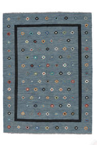 172X234 Tapete Kilim Nimbaft Moderno Azul Escuro/Preto (Lã, Afeganistão) Carpetvista