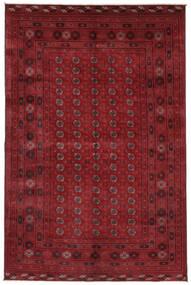 Tapete Oriental Kunduz 165X254 Vermelho Escuro/Preto (Lã, Afeganistão)