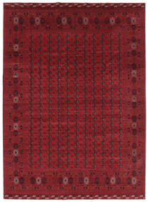  Orientalischer Kunduz Teppich 253X345 Dunkelrot/Schwarz Großer Wolle, Afghanistan Carpetvista