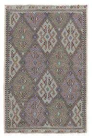 98X150 Kelim Golbarjasta Tæppe Orientalsk Mørkegrå/Brun (Uld, Afghanistan) Carpetvista
