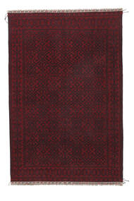 193X295 Dywan Orientalny Kilim Golbarjasta Czarny/Ciemnoczerwony (Wełna, Afganistan) Carpetvista