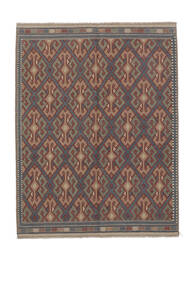 154X200 Kilim Golbarjasta Rug Oriental Brown/Black (Wool, Afghanistan) Carpetvista