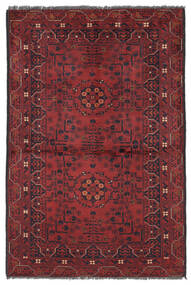 102X148 Kunduz Rug Oriental Dark Red/Black (Wool, Afghanistan) Carpetvista