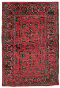 102X147 絨毯 Kunduz オリエンタル ダークレッド/ブラック (ウール, アフガニスタン) Carpetvista