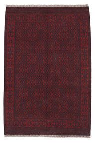 204X310 Tappeto Orientale Kilim Golbarjasta Nero/Rosso Scuro (Lana, Afghanistan) Carpetvista
