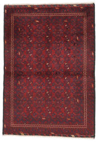  Kunduz Rug 101X139 Wool Dark Red/Black Small Carpetvista