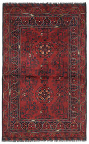 97X146 Kunduz Rug Oriental Dark Red/Black (Wool, Afghanistan) Carpetvista