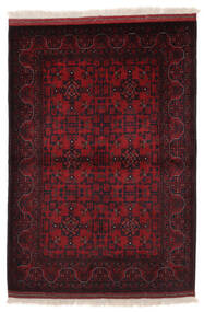  Kunduz Rug 103X147 Wool Black/Dark Red Small Carpetvista