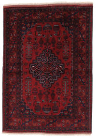  Kunduz Rug 105X147 Wool Black/Dark Red Small Carpetvista
