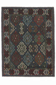 150X195 絨毯 キリム ゴルバリヤスタ オリエンタル ブラック (ウール, アフガニスタン) Carpetvista