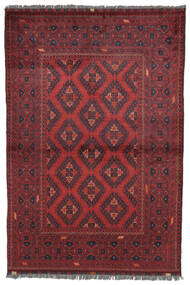 105X150 絨毯 Kunduz オリエンタル ダークレッド/ブラック (ウール, アフガニスタン) Carpetvista