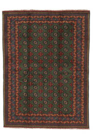  148X200 Medalhão Pequeno Afegão Fine Tapete Lã, Carpetvista