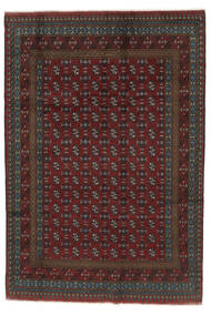 199X289 Medallion Afghan Fine Rug Wool, Carpetvista