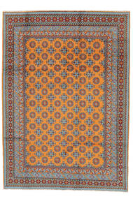  203X290 Afghan Fine Teppich Braun/Orange Afghanistan Carpetvista