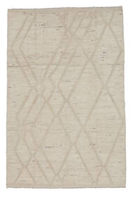  198X295 Contemporary Design Teppich Beige/Orange Afghanistan Carpetvista