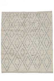 絨毯 Berber スタイル 255X294 グレー/ベージュ 大きな (ウール, アフガニスタン)