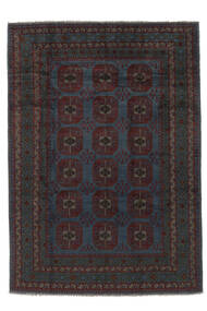  Afghan Fine Rug 200X280 Wool Black Carpetvista