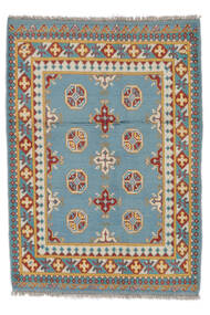 82X116 Afghan Fine Teppich Orientalischer Dunkeltürkis/Braun (Wolle, Afghanistan) Carpetvista