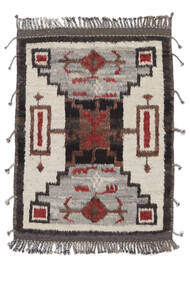  Moroccan Berber - Afghanistan 152X201 Wool Rug Black/Light Grey Small Carpetvista