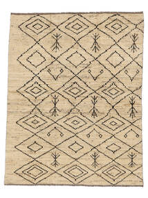 絨毯 Berber スタイル 179X223 オレンジ/茶色 (ウール, アフガニスタン)