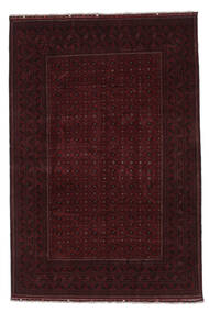  Oriental Kunduz Rug 191X284 Black Wool, Afghanistan Carpetvista