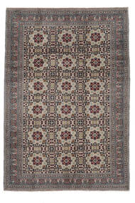  Oriental Kunduz Rug 204X295 Brown/Black Wool, Afghanistan Carpetvista