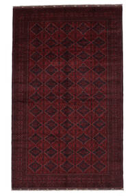  Oriental Kunduz Rug 296X486 Black/Dark Red Large Wool, Afghanistan Carpetvista