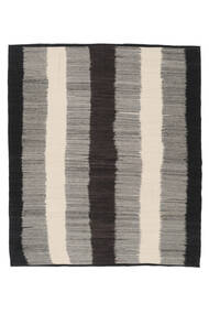 252X292 Kilim Modern Rug Modern Black/Brown Large (Wool, Afghanistan) Carpetvista