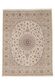  Oriental Tabriz Royal Rug 238X311 Brown/Beige Wool, India Carpetvista