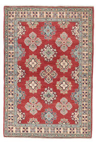 98X144 Kazak Fine Teppich Orientalischer Dunkelrot/Braun (Wolle, Afghanistan) Carpetvista