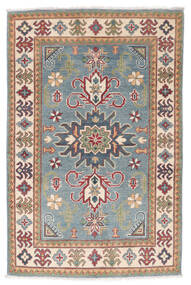 Kazak Fine Rug 100X154 Brown/Green Wool, Afghanistan Carpetvista