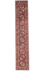  Shabargan Rug 78X405 Wool Dark Red/Brown Small Carpetvista