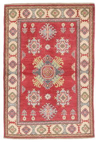 101X150 Tapete Kazak Fine Oriental Vermelho Escuro/Laranja (Lã, Afeganistão) Carpetvista
