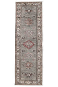  Oriental Kazak Ariana Rug 80X245 Runner
 Brown/Dark Grey Wool, Afghanistan Carpetvista