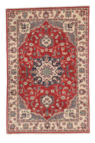 80X121 Kazak Fine Rug Oriental Dark Red/Orange (Wool, Afghanistan) Carpetvista