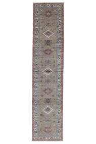  86X386 Medallion Small Kazak Ariana Rug Wool, Carpetvista
