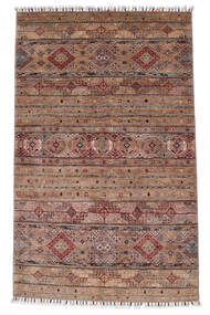 Shabargan Rug 122X195 Brown/Dark Red Wool, Afghanistan Carpetvista