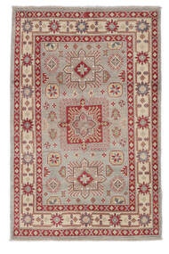  Oriental Kazak Fine Rug 119X185 Dark Red/Brown Wool, Afghanistan Carpetvista