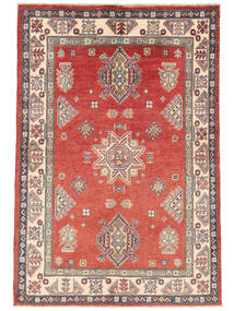 120X176 Tapete Oriental Kazak Fine Azul Escuro/Vermelho Escuro (Lã, Afeganistão) Carpetvista