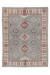 150X201 Kazak Fine Rug Oriental Brown/Dark Grey (Wool, Afghanistan) Carpetvista