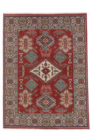  149X203 Kazak Fine Teppich Dunkelrot/Schwarz Afghanistan Carpetvista